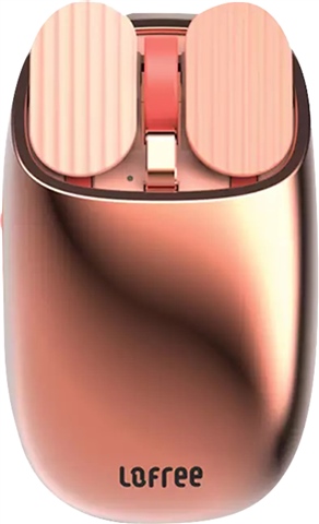 Tastiera Meccanica Lofree + Mouse Oro Rosa - Bluetooth E Cablato, Doppia Modalità, Design Elegante - 2